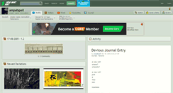 Desktop Screenshot of ampatspell.deviantart.com