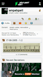 Mobile Screenshot of ampatspell.deviantart.com
