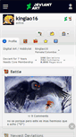 Mobile Screenshot of kinglao16.deviantart.com