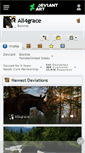 Mobile Screenshot of all4grace.deviantart.com