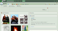 Desktop Screenshot of ice1971.deviantart.com