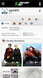 Mobile Screenshot of ice1971.deviantart.com