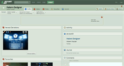 Desktop Screenshot of hatem-designer.deviantart.com
