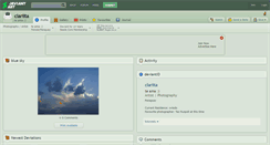 Desktop Screenshot of clariita.deviantart.com