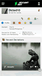 Mobile Screenshot of dicted10.deviantart.com