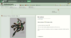 Desktop Screenshot of goddessmechanic.deviantart.com