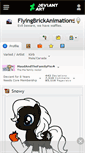 Mobile Screenshot of flyingbrickanimation.deviantart.com