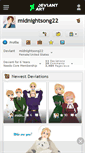 Mobile Screenshot of midnightsong22.deviantart.com