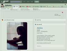 Tablet Screenshot of jbabyboy.deviantart.com