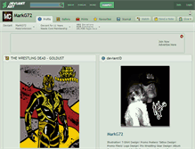 Tablet Screenshot of markg72.deviantart.com