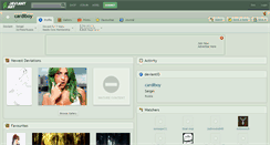 Desktop Screenshot of cardiboy.deviantart.com