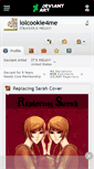 Mobile Screenshot of lolcookie4me.deviantart.com