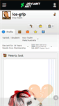 Mobile Screenshot of ice-grip.deviantart.com