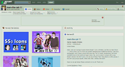 Desktop Screenshot of mars-the-cat-11.deviantart.com