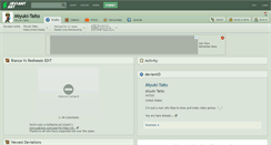 Desktop Screenshot of miyuki-taito.deviantart.com