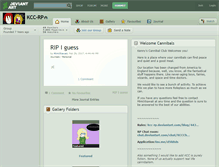 Tablet Screenshot of kcc-rp.deviantart.com