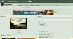 Desktop Screenshot of bartocreations.deviantart.com