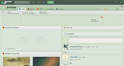 Desktop Screenshot of jennisque.deviantart.com