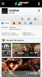 Mobile Screenshot of luxipher.deviantart.com