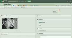 Desktop Screenshot of meagangrace.deviantart.com