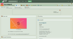 Desktop Screenshot of knowledgeorb.deviantart.com