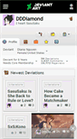 Mobile Screenshot of dddiamond.deviantart.com