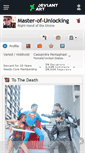 Mobile Screenshot of master-of-unlocking.deviantart.com