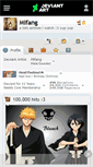 Mobile Screenshot of mifang.deviantart.com