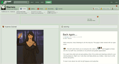 Desktop Screenshot of lillacmess.deviantart.com