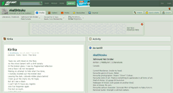 Desktop Screenshot of akaishizuku.deviantart.com