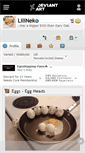 Mobile Screenshot of lilineko.deviantart.com