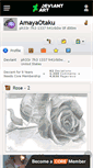 Mobile Screenshot of amayaotaku.deviantart.com