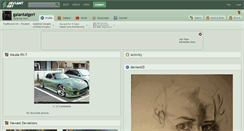 Desktop Screenshot of galantaigeri.deviantart.com