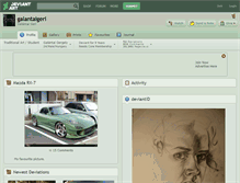 Tablet Screenshot of galantaigeri.deviantart.com