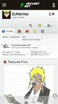 Mobile Screenshot of djhermo.deviantart.com