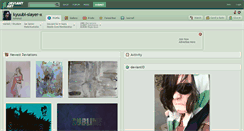 Desktop Screenshot of kyuubi-slayer-x.deviantart.com