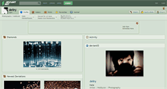 Desktop Screenshot of deliry.deviantart.com