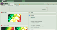 Desktop Screenshot of gengar420.deviantart.com