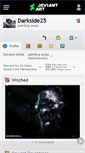 Mobile Screenshot of darkside25.deviantart.com