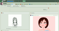 Desktop Screenshot of feetzie.deviantart.com