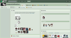 Desktop Screenshot of kindaalotlikeroaches.deviantart.com
