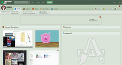 Desktop Screenshot of nkien.deviantart.com