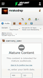 Mobile Screenshot of mrakodrap.deviantart.com