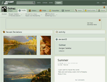 Tablet Screenshot of guinaz.deviantart.com