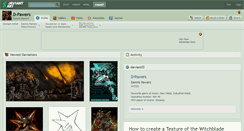 Desktop Screenshot of d-pawers.deviantart.com