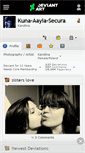 Mobile Screenshot of kuna-aayla-secura.deviantart.com