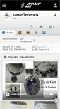Mobile Screenshot of luxsintenebris.deviantart.com