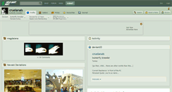 Desktop Screenshot of cruelanais.deviantart.com
