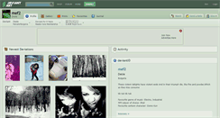 Desktop Screenshot of mef2.deviantart.com