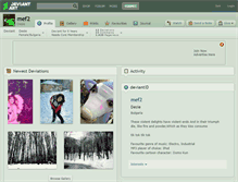 Tablet Screenshot of mef2.deviantart.com